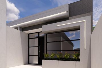 Casas Novas com Suíte e Amplo Espaço Externo no Tabuleiro - REF.:400